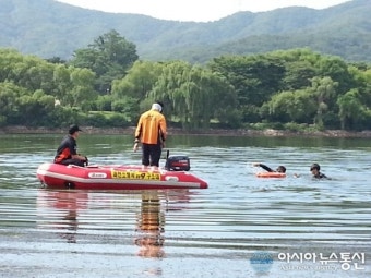영월군 주천강 중학생 1명 물놀이 중 숨져