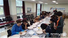 한국생활개선고성군연합회, ‘나만의 도자기 만들기’체험행사