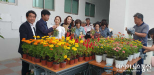 마산회원구 내서읍, ‘예쁜 꽃 화분’ 나눔