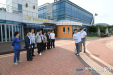 합천군의회, 하절기 위험시설 현장 점검