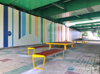 대구 수성교 하부에 시민 쉼터 조성