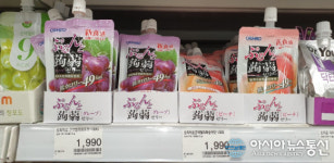 [포토] 충남 홈플러스 보령점, 일본산 곤약젤리 판매 중