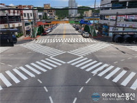 광양시, 대각선횡단보도 확대로 보행자 중심의 교통문화 조성