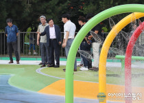 [단신]장종태 대전 서구청장, 은평공원 물놀이장 사전점검