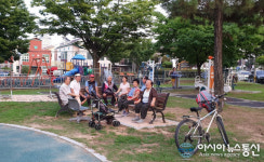성산구 중앙동 여우비공원이 마을 사랑방으로 변신
