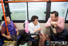 현장에서 소통하는 열린 교통행정 시내버스 민생탐방에 나선 강석주 통영시장
