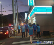 진해구 자은동, 청소년 보호 상가주택가 일대 ‘야간순찰’