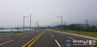 경산시, 압량면 당리리~남산면 인흥리 간 도로 개통