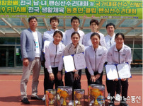 익산시청·전북제일고 펜싱, 전국대회서 메달 획득