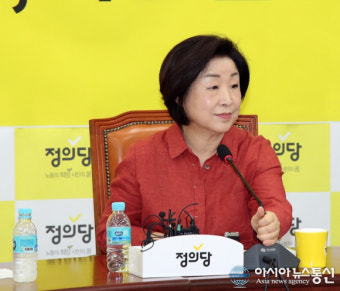 모두발언하는 심상정