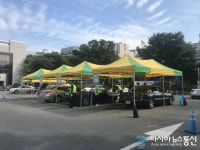 대전 유성구, 추석맞이 자동차 무상점검 벌여