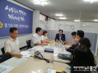 이영봉 의원, 의정부 호동초교 체육관·급식소 증축 간담회 열어