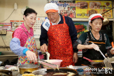 황기철 위원장, 재수용 튀김은 진해중앙시장이 최고