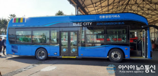 대구시, 친환경 전기시내버스 23대 추가 도입