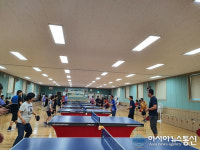 영동군민탁구장, 지역노인 탁구열기로 ‘연일 강 스매싱!’