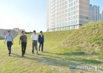 조길형 충주시장, 호암동토성 복원현장 답사