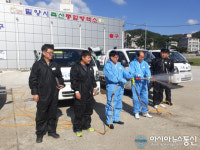 농협 밀양시지부와 축협, 아프리카 돼지열병 방역 현장 격려