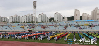 [포토] 충남 천안시, 시민체육대회로 우리 모두 한마음