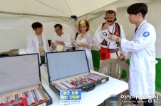 백석대, 천안흥타령춤축제서 건강증진관 운영 호응