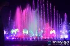 진주시 10월 축제기간 중 음악분수대 1일 3회로 확대운영