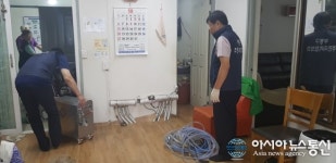 갈산2동 주민자치위원회,경로당 이용 어른 포근한 겨울준비