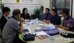 권정선 의원, 부천시 신흥로 소방도로 불법 주정차 문제해결 간담회 열어