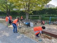 진해구 ‘우리동네 체육시설 살핌이봉사단’, 체육시설물 점검