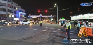 진주 10월 축제 원활한 교통소통, 자원봉사자 일등공신