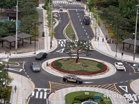 충주시, 시청 앞 사거리 회전교차로 준공