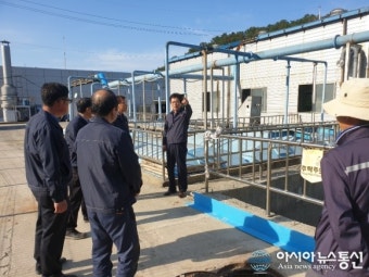 밀양시시설관리공단 제2대 이병희 이사장 취임, 현장 점검