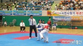 사천시, 제12회 사천시장기 태권도대회 열려