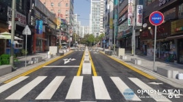 용인시, 수지구 풍덕천동 상업지역 내부도로 보행환경 대폭개선