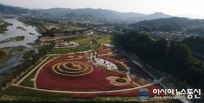 합천군, 핑크뮬리 ‘절정’…합천밤 맛볼 수 있는 푸드 트레일러 운영
