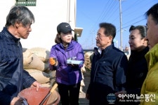 최기문 영천시장,  2019년산 공공비축미곡 건조벼 수매장 방문