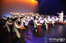 (포토)충북도교육청청소년국악관현악단, 창단연주회 가져