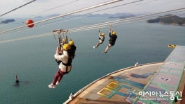 ‘창원 짚트랙’ 개장 한 달 7천명 방문