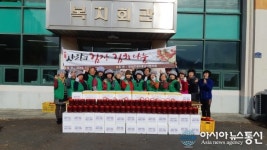 하동군, 양보면 취약계층 100세대에 김장 나눔