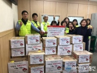 학익1동, 제2차 사랑의 행복꾸러미 나눔사업 후원물품 전달