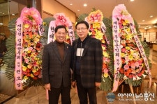 조양희 계양구의원, 조기종 아시아뉴스통신인천본부장과 환담