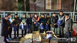 광양시 광영동 금호교회, ‘사랑의 롤케익 나눔 행사’ 가져