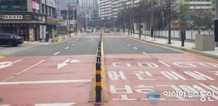 충남 천안시, 신방동 초원아파트 앞 도시계획도로 확장 준공