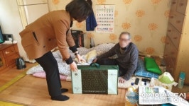 고성읍장, 설명절 앞두고 위문활동