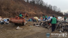 합천 덕곡면 새마을협의회·부녀회 설맞이 대청소