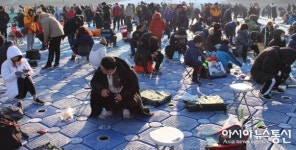 손맛입맛 모두 잡은 홍천강꽁꽁축제, 주말 열기 절정
