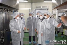 허성무 창원시장, 설맞이 기업현장 탐방 나서
