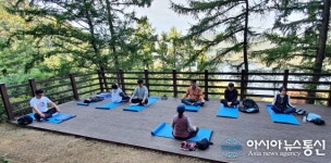충주 치유의 숲 맞춤형 ‘산림치유 프로그램’ 인기