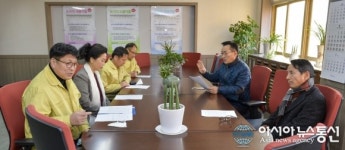 도성훈 인천시교육감, 남동구 논곡중학교 방문 코로나바이러스 대응 강조