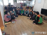 의창구 의창동 자율방재단, 한파대비 경로당 일제 점검