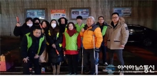 이행숙 인천 서구(을) 국회의원 예비후보, 검단중학교 아빠지킴이 봉사단 활동