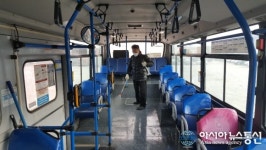 충남 아산시, 신종 코로나 안심방역 시내버스 운영